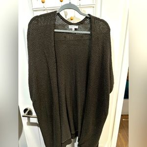 Aritzia Community Ionic Cape - Dark Olive - XS/S